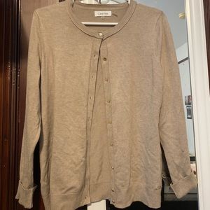 Calvin Klein button cardigan